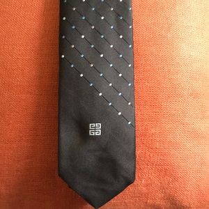 Givenchy Tie Brown & Multi Dot Motif